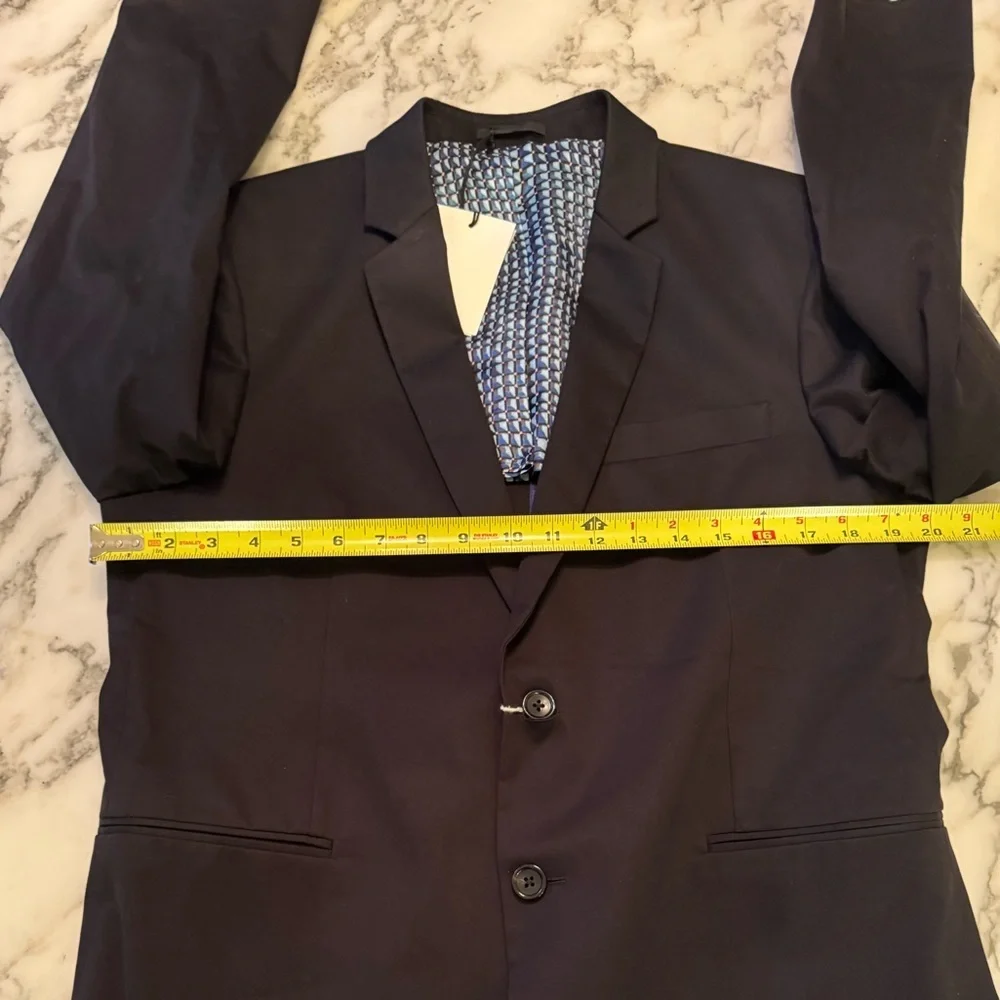 NWT PS Paul Smith Black Blazer 40 US/50 EU | Slim Fit Cotton Jacket MSRP $629
